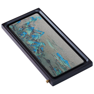 吸水茶盘干泡台家用陶瓷轻奢现代长方形托盘储水沥水排水茶台小型