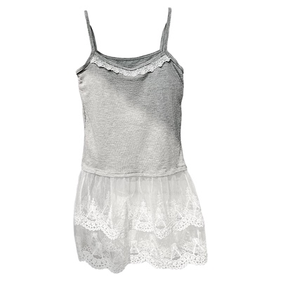 蕾丝纯欲风韩系吊带修身显瘦