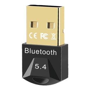 电脑蓝牙接收器适配器5.4台式机笔记本USB无线蓝牙接收器音频发射