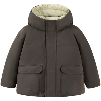 【商场同款】迷你巴拉巴拉男女童轻薄连帽羽绒服保暖三防羽绒外套