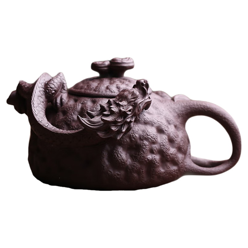 名家刘凤俊紫砂壶供春壶龙泡茶壶