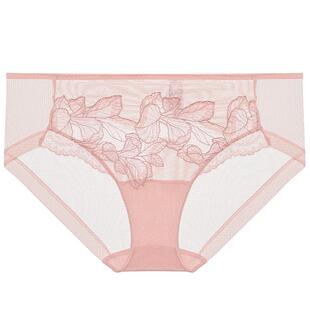La Clover性感御姐刺绣花片内裤女轻羽蕾丝CC23AA1