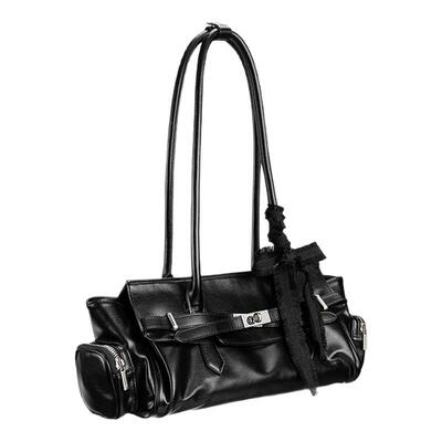 轻奢小众高级感法棍包单肩腋下包