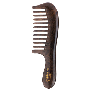 KRRAMEL木梳子宽齿梳女士顺烫发卷发专用经络梳按摩梳便携小梳子