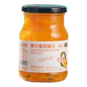 时令鲜果-蜜桔橘子罐头无添加剂