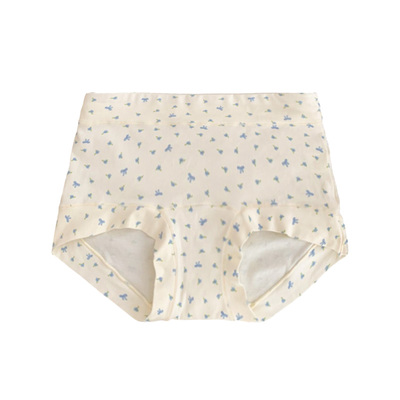 女生清新甜美小碎花舒适平角裤