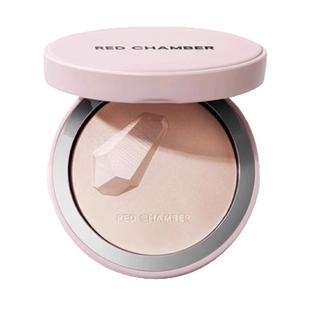 RED CHAMBER/朱栈RC皮革粉饼水晶限定定妆粉水光清透正品磨皮感