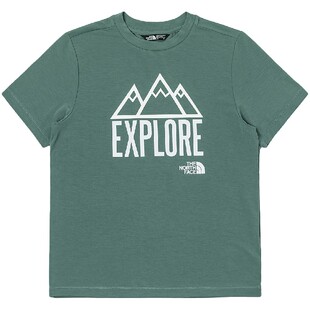 北面童装Adventure儿童男女UPF防晒速干短袖T恤TheNorthFace|8AN8