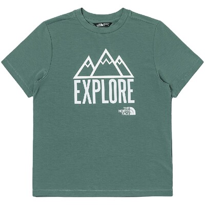 北面儿童防晒速干短袖T恤