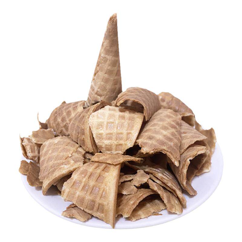 冰淇淋甜筒脆皮冰激凌脆皮筒脆筒蛋卷筒壳碎边角料零食按斤称即食