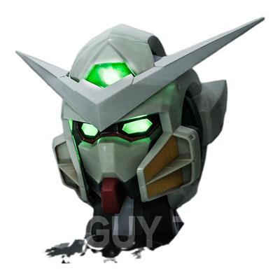 日版限定版 高达00 OO 能天使 EXIA 发光 头像 胸像 非HG 万代 RG