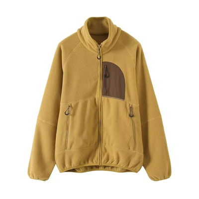 摇粒绒外套男女户外加绒夹克