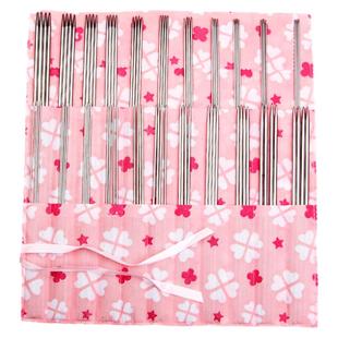 毛衣针 棒针 环形针 循环针 编织工具套装收纳包袋子 毛线针包