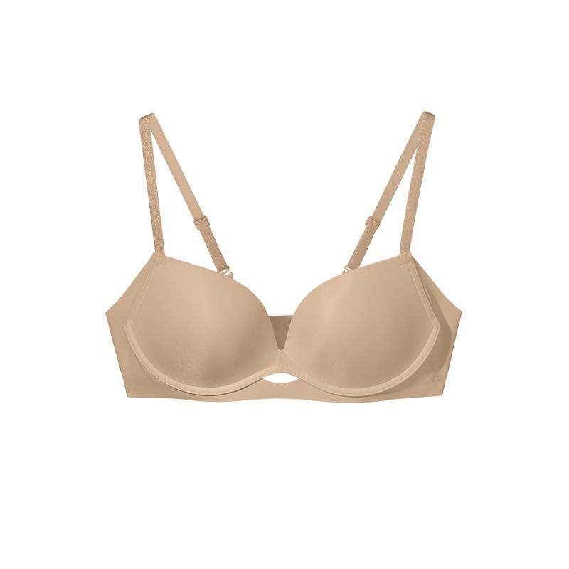 ubras红色小胸聚拢内衣无痕性感法式蕾丝送礼结婚本命年文胸套装