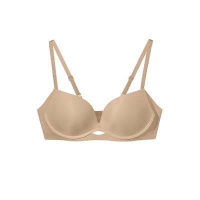 ubras红色内衣小胸聚拢性感蕾丝