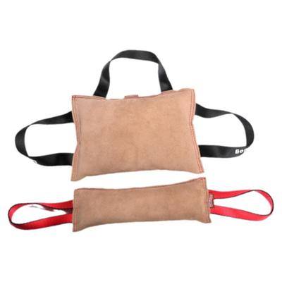 牛皮咬布训犬咬枕扑咬训练