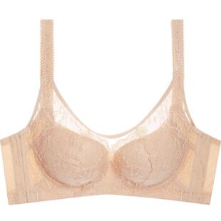 夏娃之秀断码文胸女聚拢舒适性感调整型内衣蕾丝薄款镂空诱惑