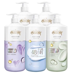 西亚斯沐浴露700g精油香氛清爽洁净持久长效留香鸾尾茉莉玫瑰正品