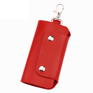 钥匙包定制定做LOGO刻字可印二维码男士女式韩国可爱钥匙扣小礼品