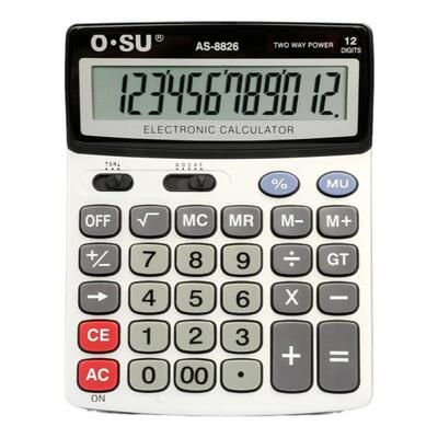 奥数计算器as-8826双电源办公