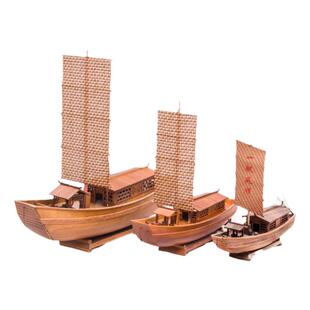 奥雅迪佳绍兴特产乌篷船水乡特色民间工艺品帆船模型船模摆设礼品