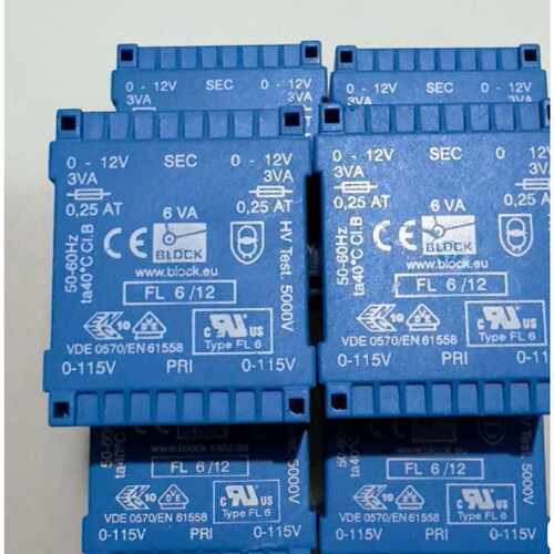 全新BLOCK密封牛 FL 6/12 6W输出双12v四线