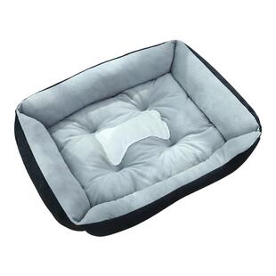 四季狗窝猫窝垫子泰迪狗窝小猫窝犬猫通用窝垫长方骨头耐用睡觉窝