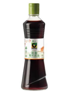 禾然有机生抽淡盐酱油