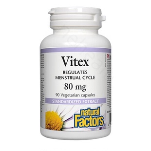 加拿大 Natural FactorsVitex Chasteberry 圣洁莓胶囊 90粒
