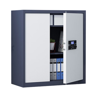 保密柜文件柜铁皮柜国家保密认证钢制密码柜防盗保险柜蓝白套色