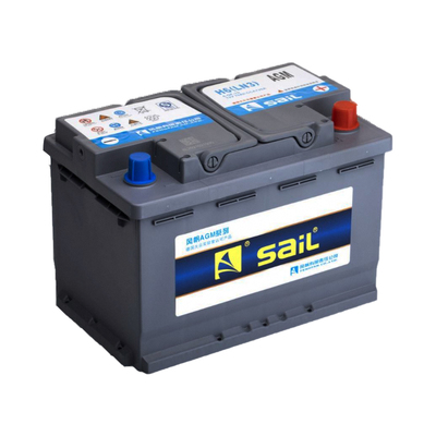 风帆蓄电池58043适配奔驰宝马奥迪吉普林肯12V80Ah汽车电瓶蓄电池