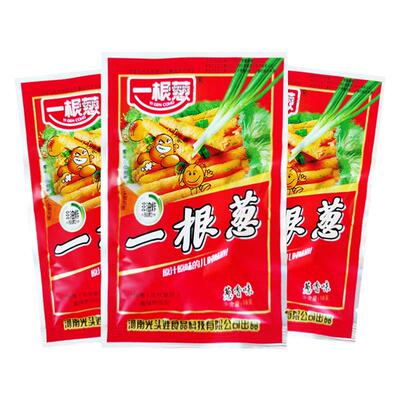 非油炸光头娃一根葱膨化食品
