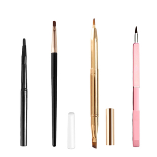 唇刷女便携式带盖口红刷子化妆师专用迷你唇笔涂唇线膜眼线笔
