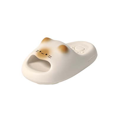 chikoku焦糖猫爪防滑厚底凉拖女