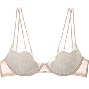 歌瑞尔性感法式内衣女细肩带可外露软钢圈薄款蕾丝舒适承托文胸罩