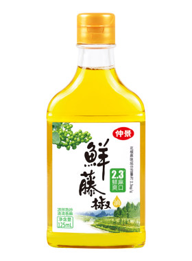 仲景鲜藤椒油125ml青花椒麻椒油