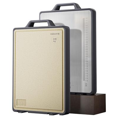 双枪菜板家用防霉双面抗菌砧板