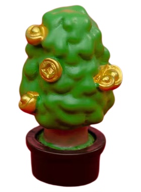 微景观创意可爱新年喜庆招财小猫