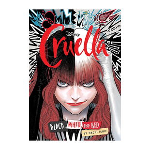 【现货】Disney Cruella: Blackite and Red,迪士尼库伊拉:黑白与血色 英文进口原版漫画