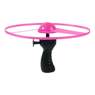 加厚大号发光拉线飞碟发光竹蜻蜓