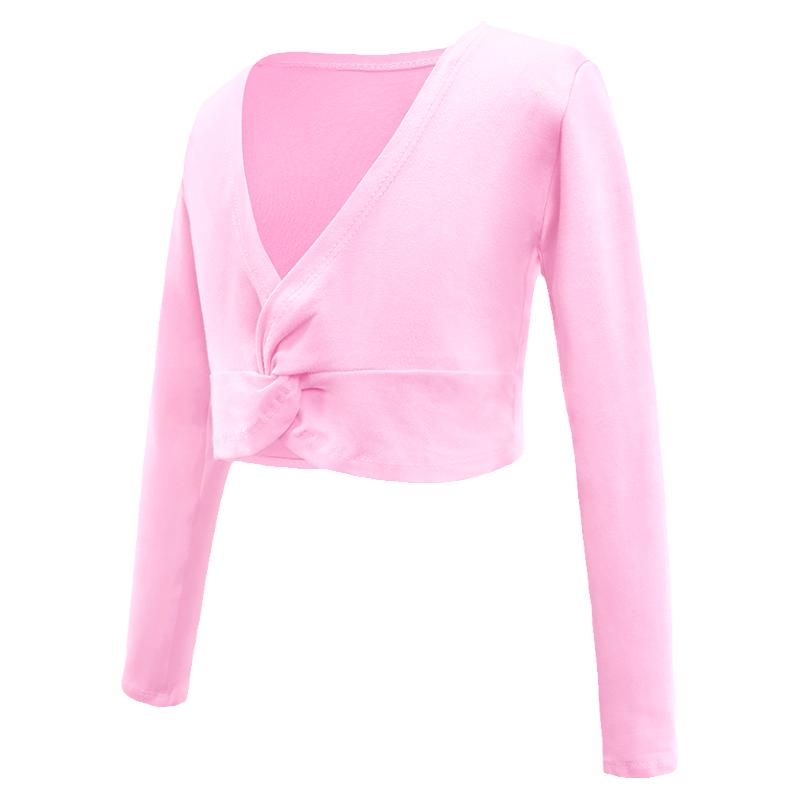 儿童舞蹈服披肩秋冬女童练功服小外套中国舞芭蕾长袖坎肩毛衣外搭