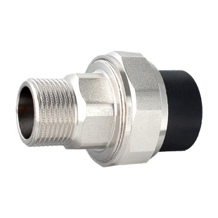 PE管活接头大全4分6分32外丝铜活接自来水暖气热熔25水管管件配件