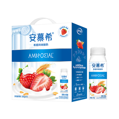 【12月新货】草莓燕麦200g*10瓶