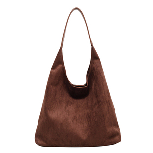 托特包女2025新款冬季包包大容量女士通勤包小众休闲百搭单肩大包