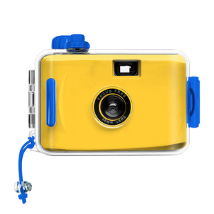 复古傻瓜柯达防水拍立得随身黄色非一次性胶片相机儿童情人礼物