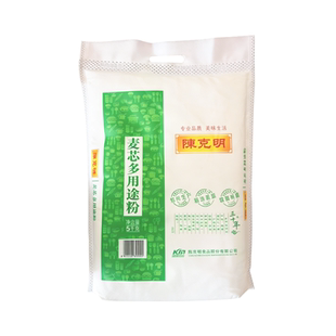 陈克明麦芯多用途5kg面粉陈克明面粉小麦粉家用商用通用面粉