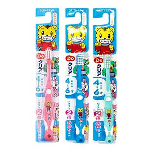 日本巧虎儿童细软毛牙刷婴儿口腔清洁训练 6个月-12岁