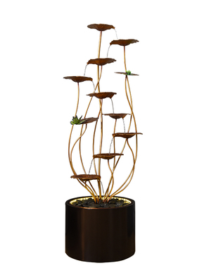 喷泉艺术风招财高档乔迁新居礼品