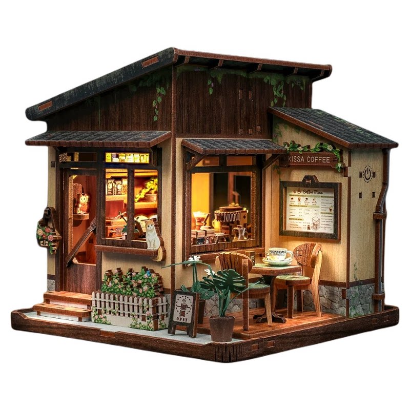 Cutebee新品咖啡物语手工diy小屋