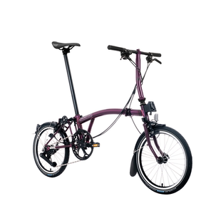 BROMPTON小布C Line 流光紫清漆 M把/S把 4速折叠自行车